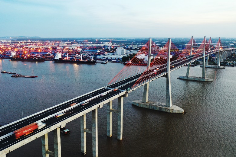 Cầu Bạch Đằng trên tuyến cao tốc Hải Phòng - Hạ Long được đầu tư theo hình thức PPP (Ảnh: quangninh.gov.vn)