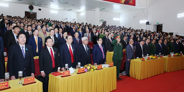 Triệu tập 347 đại biểu đại diện cho gần 99 nghìn đảng viên trong toàn Đảng bộ tỉnh dự Đại hội.